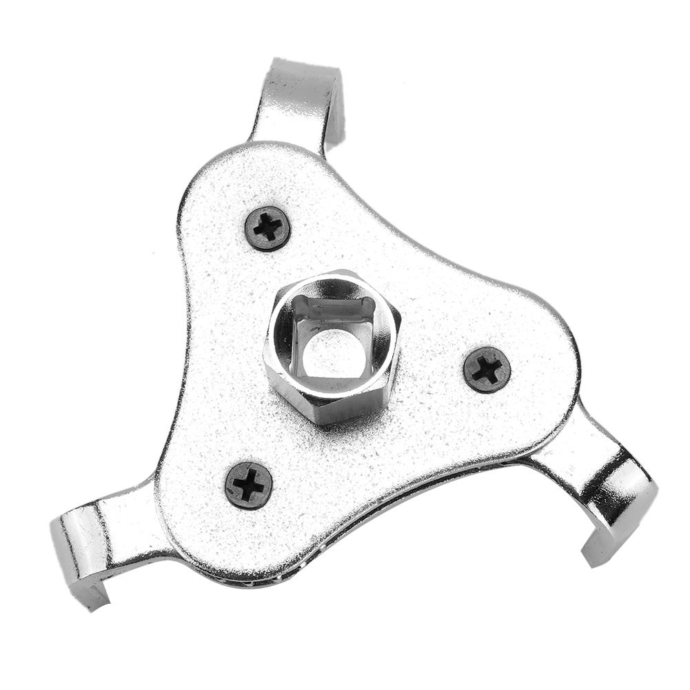 Universal Oil Filter Wrench Tool Drive 3Jaw Remover Tool 63105mm For Car TrucksFlat