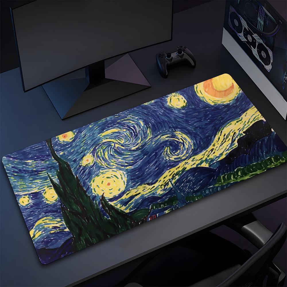 Art Van Gogh Mouse Pad High Quality Natural Rubber Mouse Pad The Most Professional Washable Laptop Mouse Pad