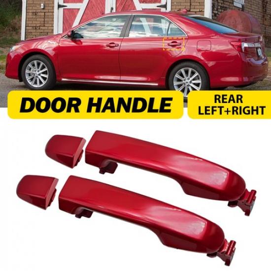 2X Exterior Door Handle For 2012 2013-2017 Toyota Camry Rear Left or Right EXV
