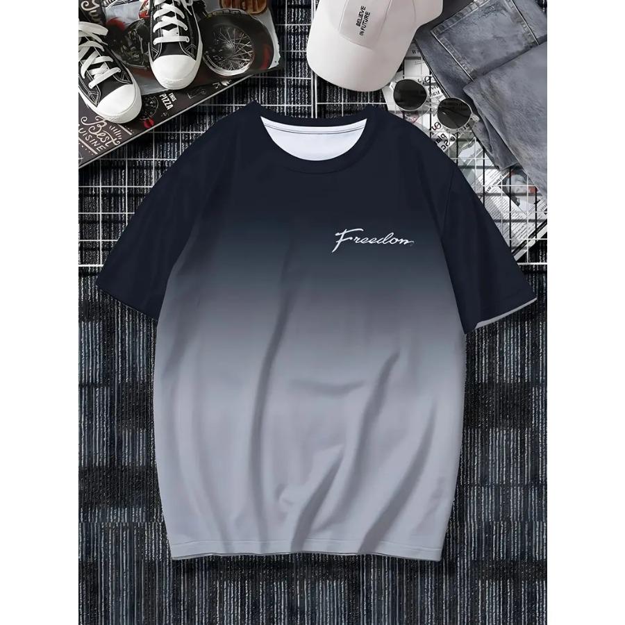 

Мужские футболки с 3D-принтом горы, модные футболки, пляжная одежда, эластичный полиэстер, спортивные топы с коротким рукавом XS серый