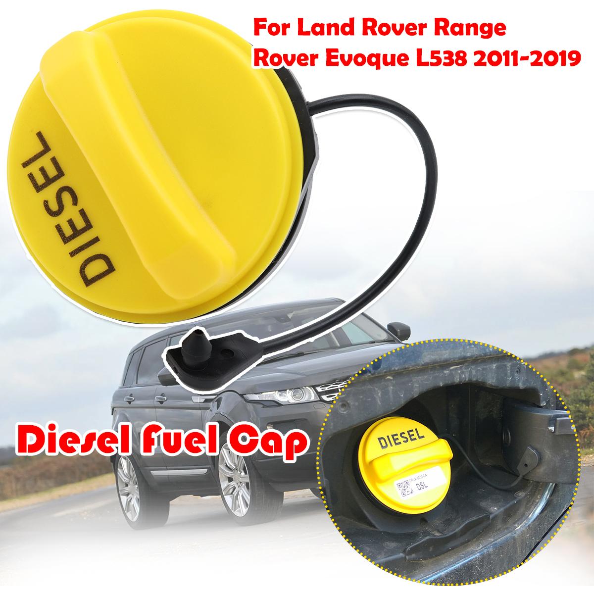 Diesel Fuel Tank Filler Cap Cover For Land Rover Range Rover Evoque L538 2011-2019 Jaguar XF Car Accessories Replacement parts 1pc