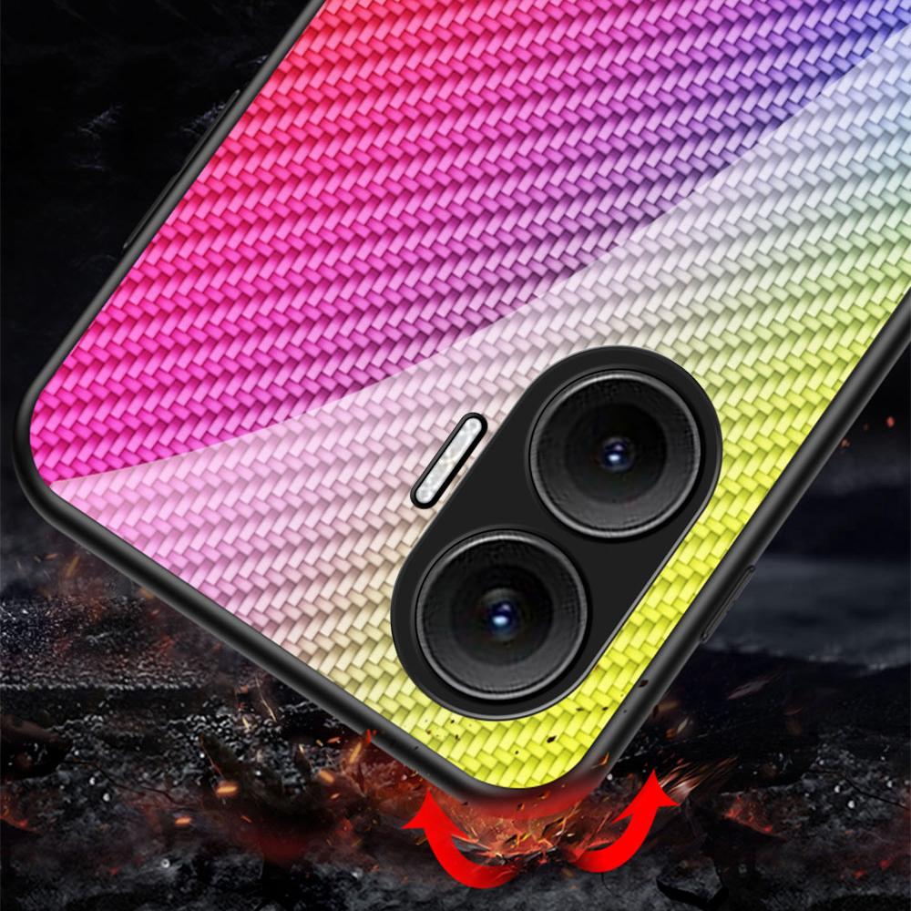 For Xiaomi Poco F7 5G/Redmi Turbo 4 Pro 5G Case Tempered Glass Shockproof Phone Cover