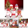 Adorable Christmas Hanging Candy Jar With Santa Claus Design Perfect For Kids Gifts