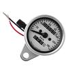 Retro LED Motorcycle Odometer Digital Dashboard Gauge with Dual Trip Meter Indicator Light Clear Display for Motorbike