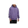 Y-3 Loose Fit Solid Color Hooded Long Sleeve Sweatshirt Unisex Sweatshirt Purple IP7697