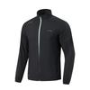 Li Ning Running Series Stand Collar Long Sleeve UV Protection Jacket Men jackets Black AJDU229-1