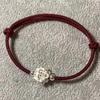 Wenwan Jiaren: Nuovo Bracciale Loto di Bambù 2024 per Donna - Design Intrecciato Retro Stile Nazionale Cool
