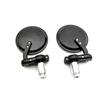 Round Folding Motorcycle Handlebar Rearview Mirror