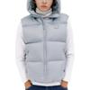 MLB Solid Color Hooded Fitted Sleeveless Down Vest Unisex Vest 3ADVB0436-50GRS