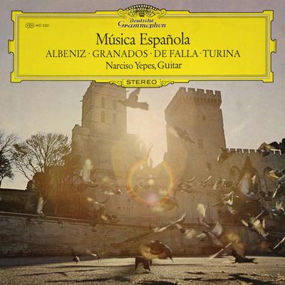 LP Record NARCISO YEPES, GUITER - Musica Espanola MG2351PROMO DEUTSCHE GRAMMO 1971 Japan Classical Used