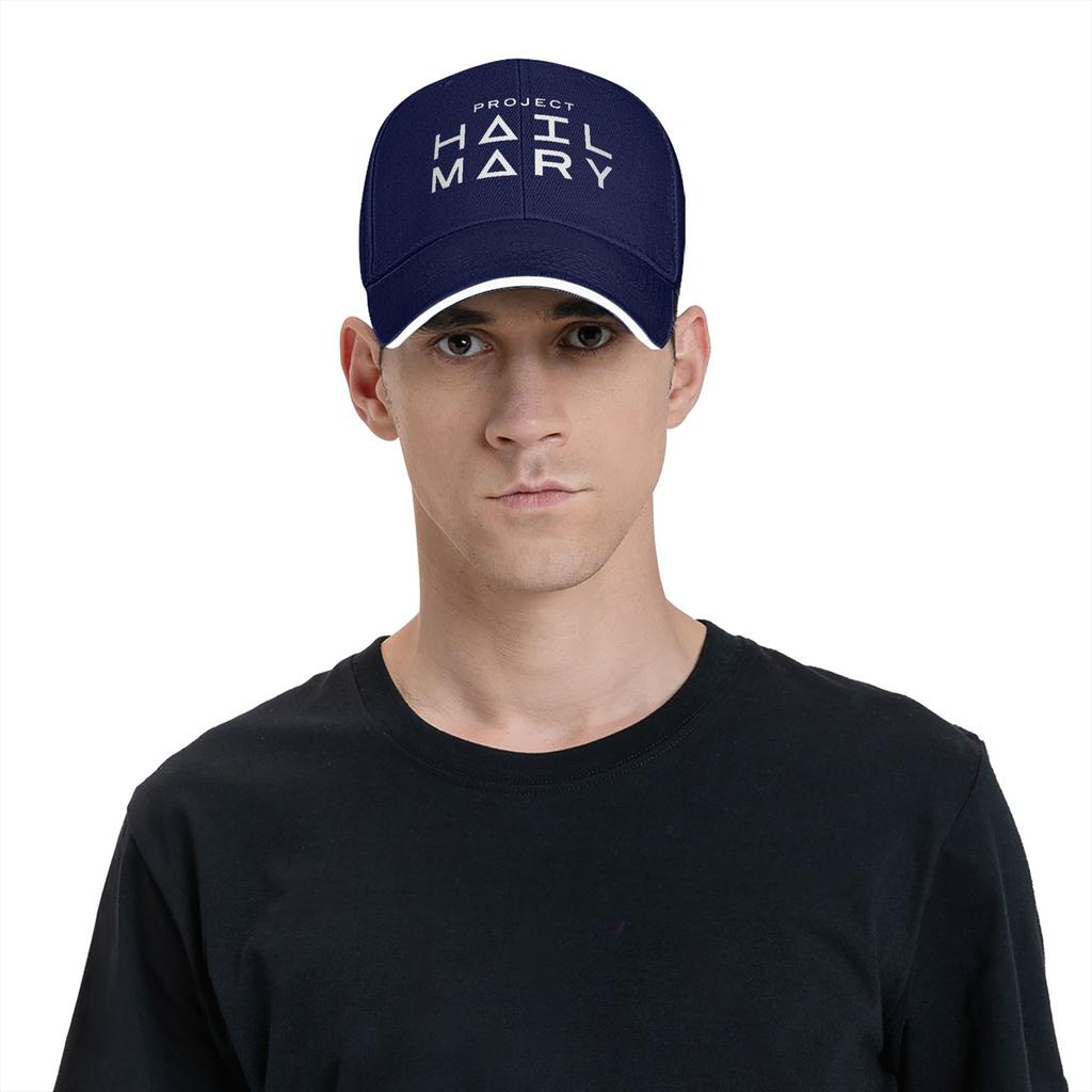 Project Hail Mary Logo Casual Baseball Cap Summer Trucker Hat Sun Outdoor Sport Snapback Cap Men Street Style Baseball Caps