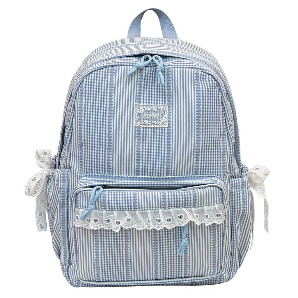 Schoolbag Japanese ins Small Fresh Simple School Bag Female Junior High School Student College Student Versatile Class Backpack Travel Backpack