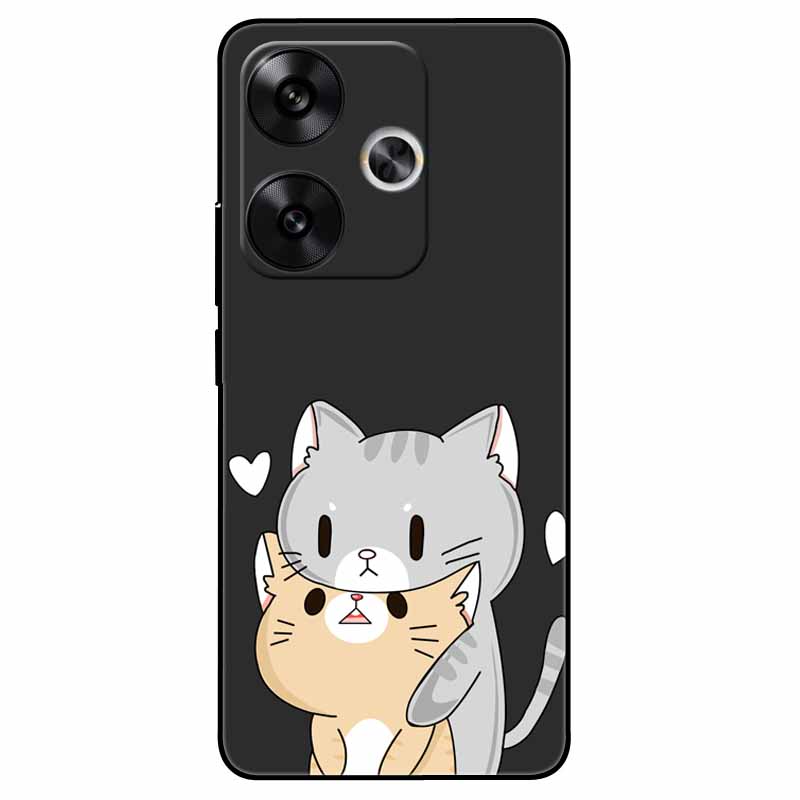 For Xiaomi Poco F6 Cases Soft Silicone Protective Fashion TPU Phone Back Covers For Xiaomi Poco F6 Pro/ Redmi Turbo 3 TPU Cases