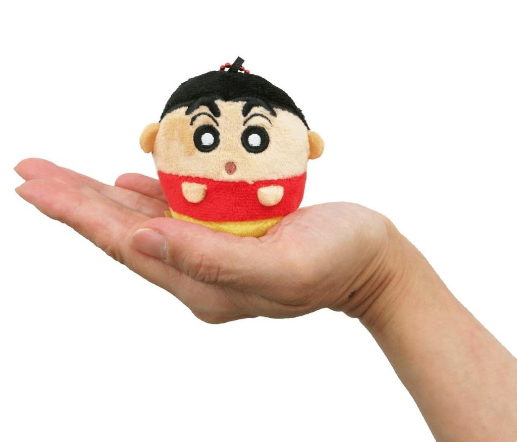 Unic Crayon Shinchan BC Tsukioteda Mascot Shinchan W6 Size Approx. D5.5 H6.5 CS-0088A