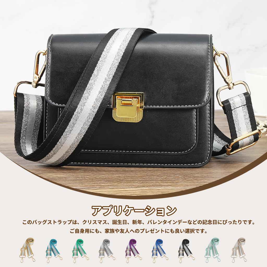 PATIKIL Adjustable Crossbody Bag Universal Replacement Shoulder Bag Belt for Silver Strap, Women's Handbags,