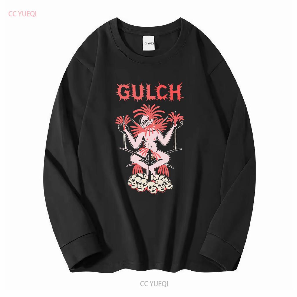Gulch Band Camp Violenza Per Un Motivo Maglietta classica in cotone nero S 5XL PT92 vintage Lavata Alla Moda abiti firmati