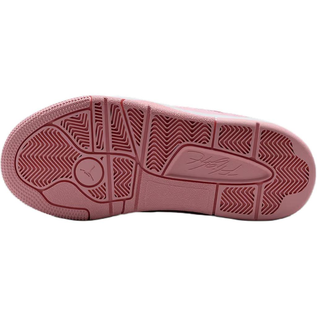 Jordan FLIGHT COURT Low top Children's Basketball Shoes Pink White Teenagers HF3333-161