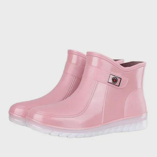 Women's Fashion Low-Top Outdoor Waterproof Non-Slip Rain Boots