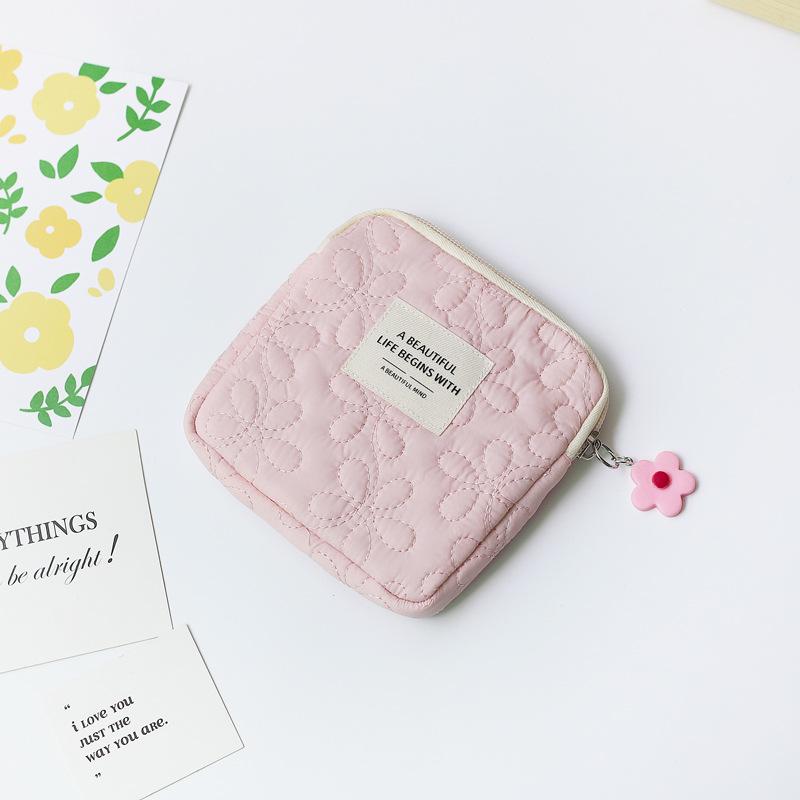 Mode Frauen Kleine Kosmetiktasche Reise Mini Damenbinden Organizer Make-Up Münze Geld Karte Lippenstift Aufbewahrungstasche Handtasche Tasche