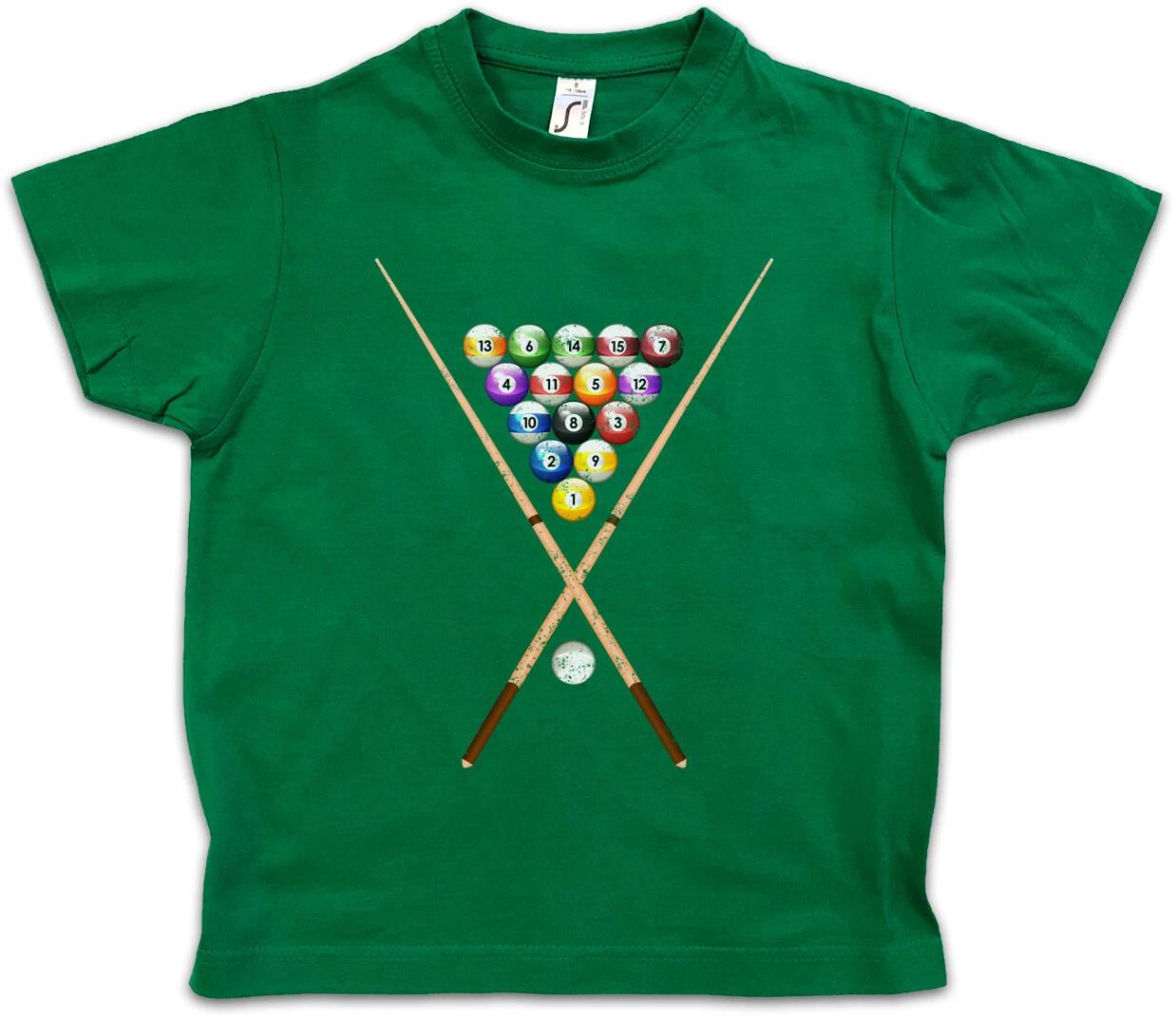 

POOL BILLIARDS II Kids Boys T-Shirt Eightball 8 Ball Gamble Player Snooker- 140