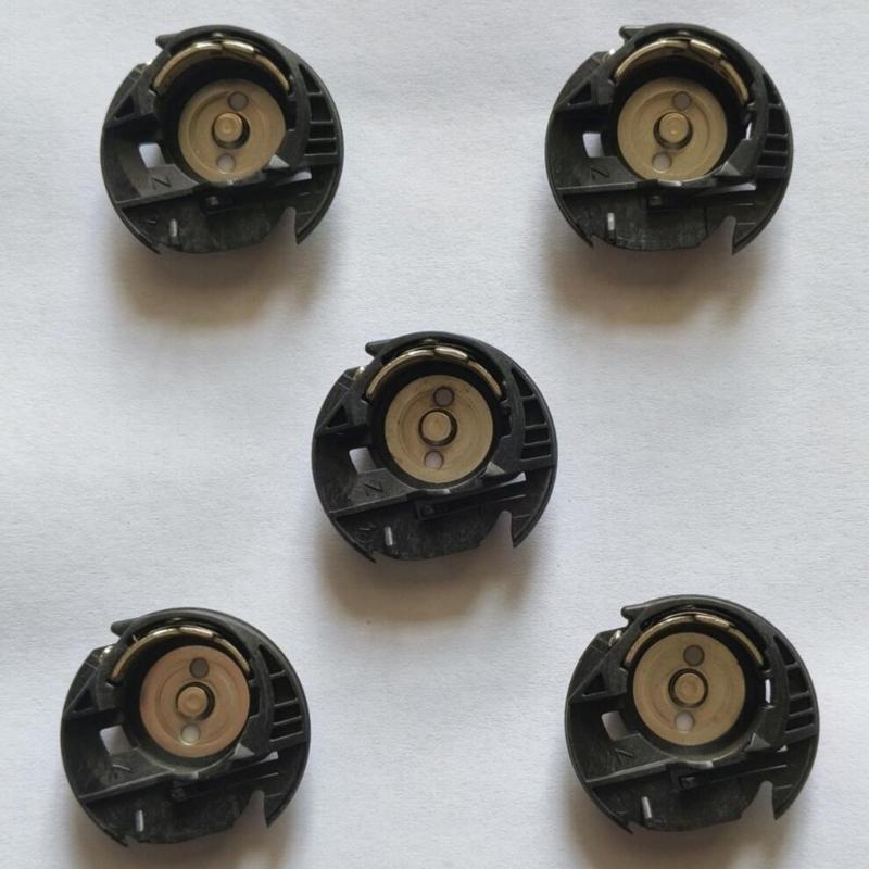 2Pieces Sewing Machine Bobbin Case Sewing Machine Accessories Household Sewing Machine Bobbin Case Replacement