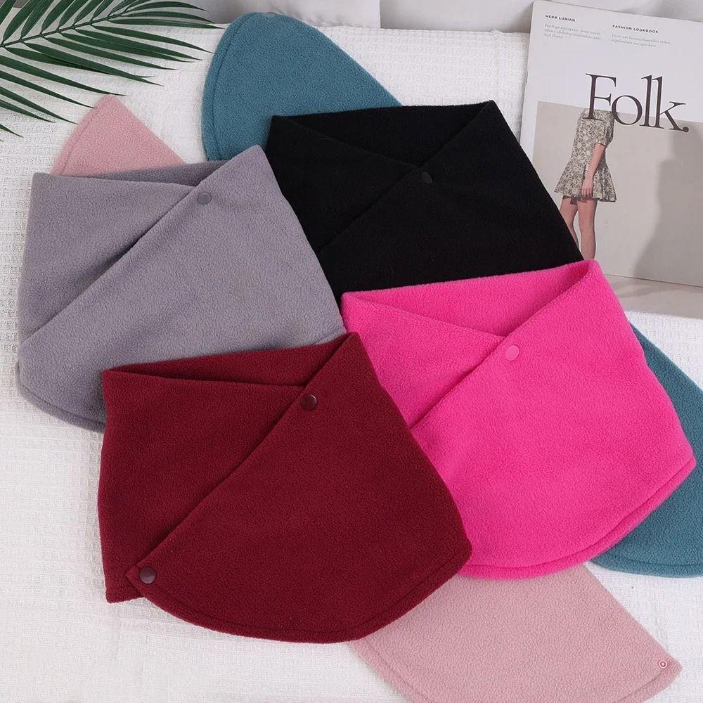 Plush Neck Sleeve Scarf Thickened Neck Cover New Neck Scarf Outdoor