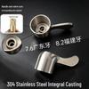 304 Stainless Steel Kitchen Faucet Handle with Thickened Single Cold Water Valve Core