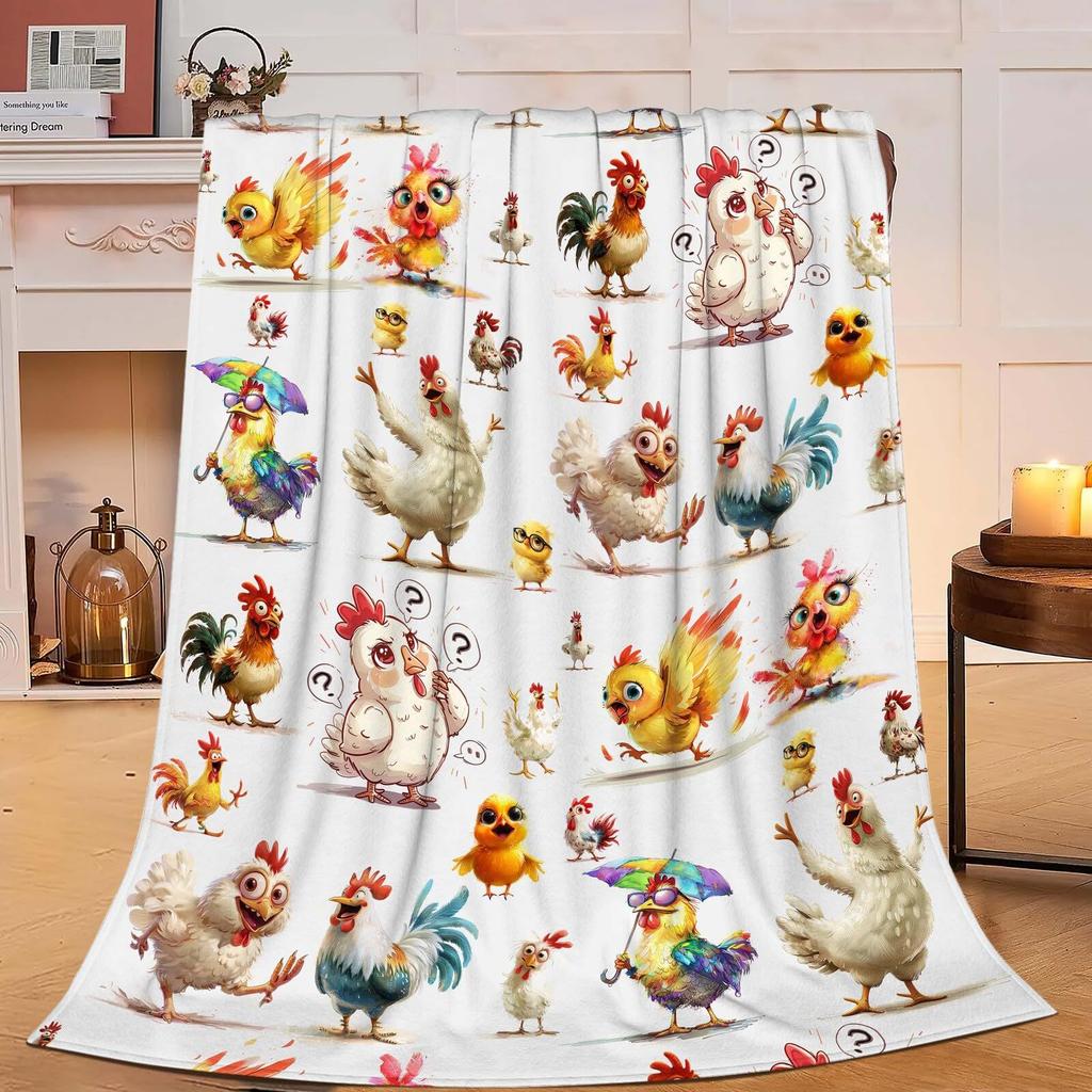 Black and white wolf in the night sky digital-printed polyester Bedroom velvet flannel soft cover blanket Fleece cover blankets