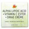 Alpha Lipoic Acid, Vitamin C Ester & Dmae Cream, 2 Oz (55 G)