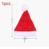 Chapeau de Noël pour animaux de compagnie Tedby Panda Dog, couvre-chef créatif en peluche rouge, décoration de fête pour animaux de compagnie