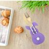 4 Pcs Outside Toys for Kids Easter Bunny Tableware Flatware Storage Case Knives Silverware Organizer Kitchen Estantes