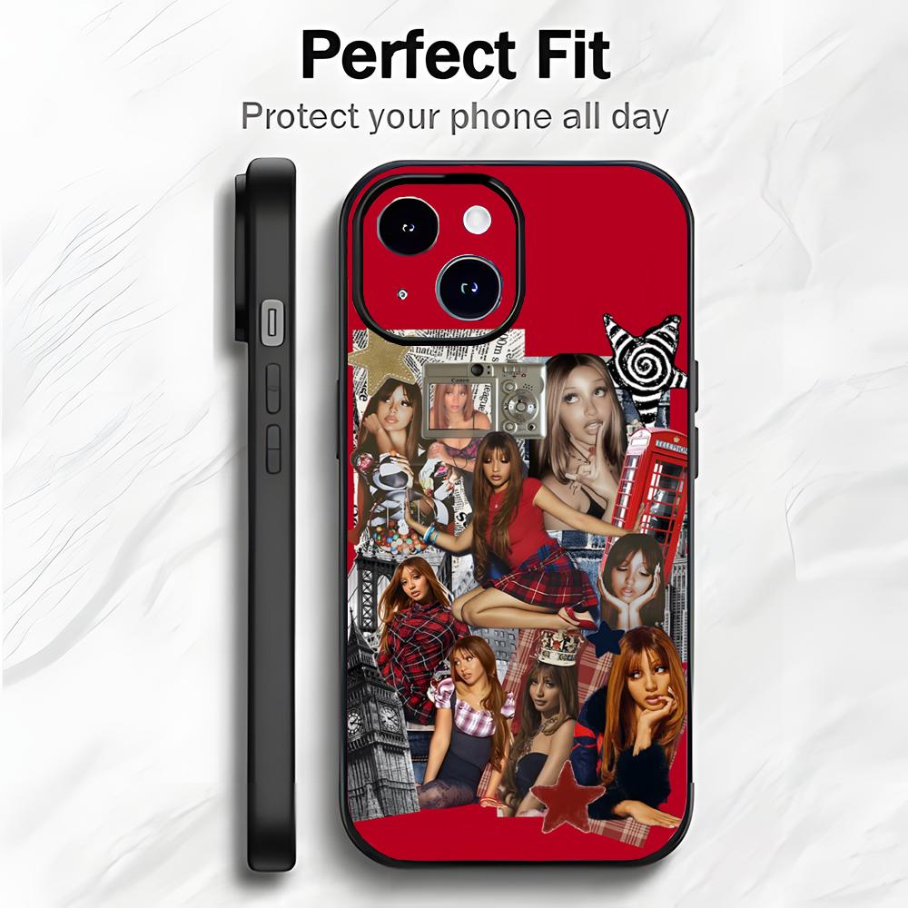 Cool Pop British Singer P-Pink Pantheress Phone Case Phone Case Soft Packaging Lightweight For iPhone17 16 15 14 13ProMax