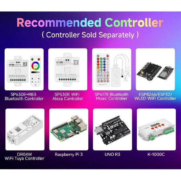 Светодиодная лента DC12V SK6812 RGBW 4-в-1, аналог WS2812B, 60 144 светодиода, индивидуально адресуемые умные пиксели, волшебный RGB CW NW WW свет