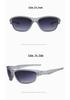 Ottoman 86600 Retro Sport Radsport Sonnenbrille – Trendiges Silber UV-Schutz für Damen & Herren