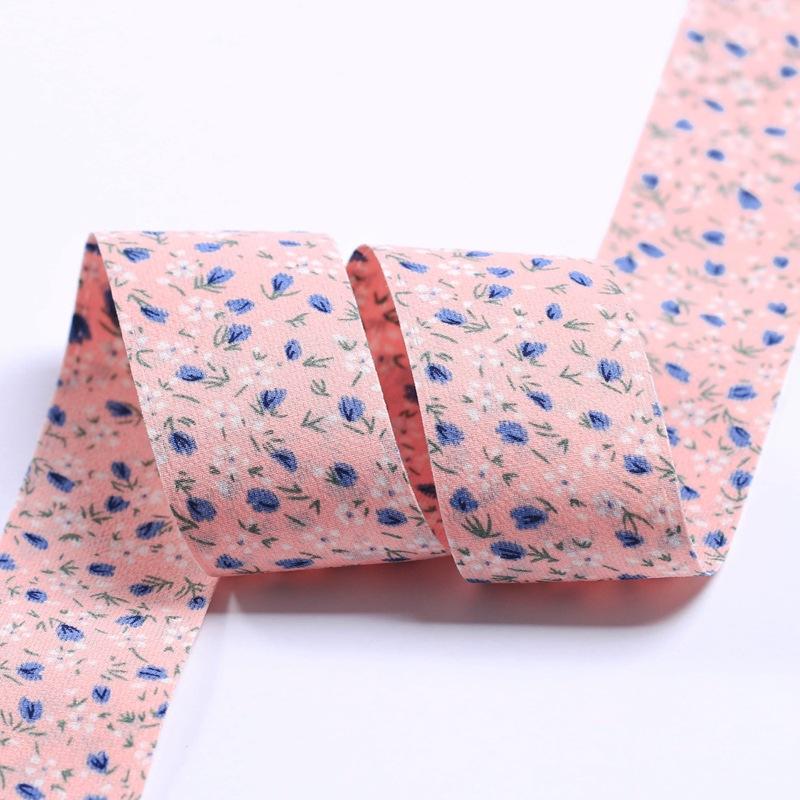 Floral Double Sided High Quality Ribbon butterfly Clip Hairpin Gift Wrap Strip Raw Accessories