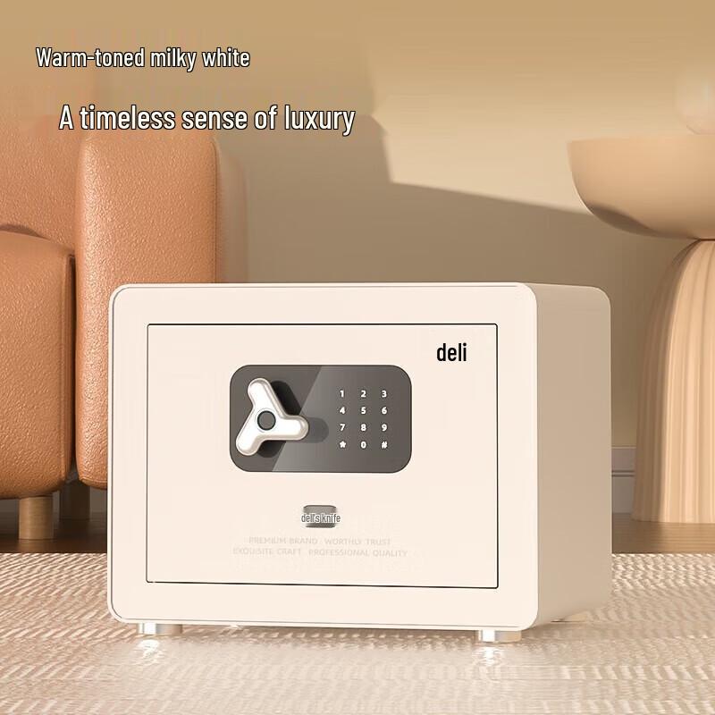 Deli Fingerprint Password Home Safe