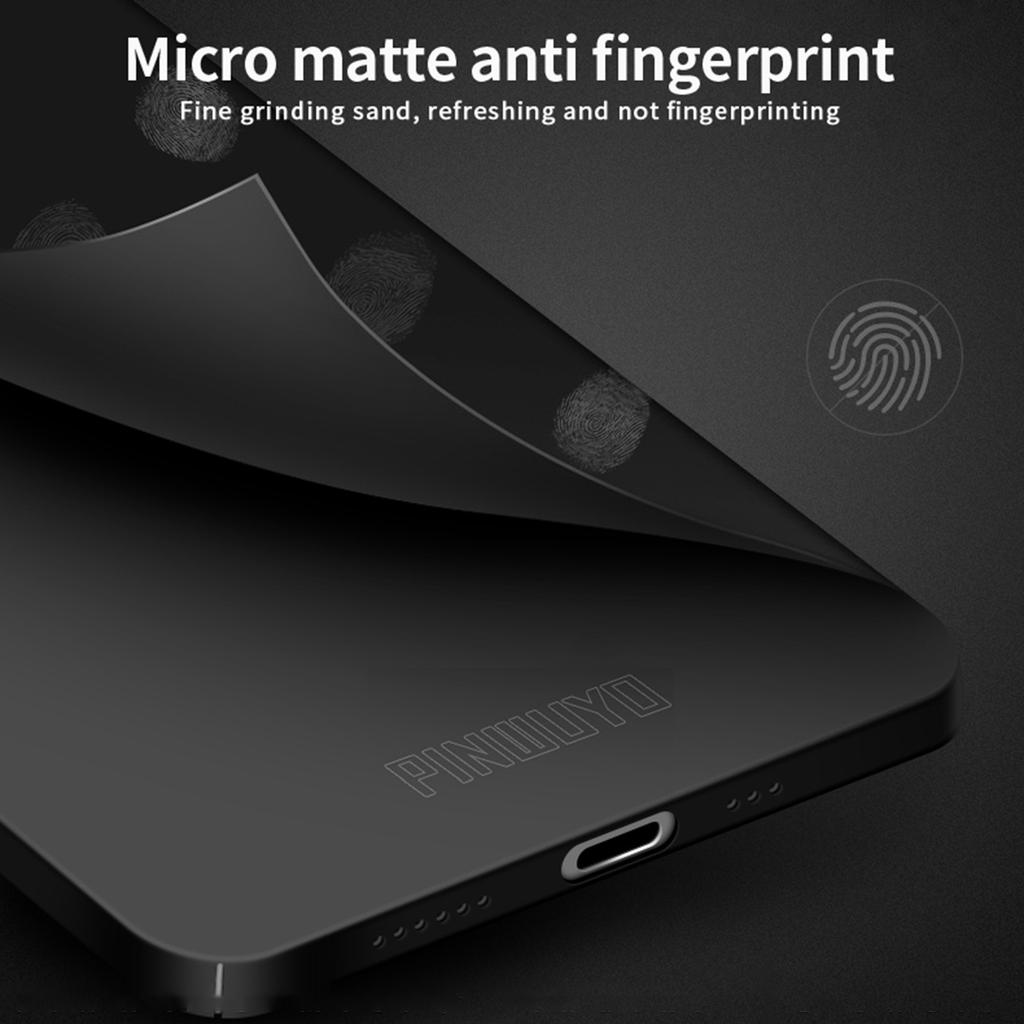 PINWUYO PC Série pro iPhone 16 Pouzdro Ultra Tenký Tvrdý PC Ochranný Kryt na Telefon