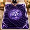Flannel BlanketAustria Wien FC Warm Soft Throw Blanket for Indoor Sofa Bed Living Room Use
