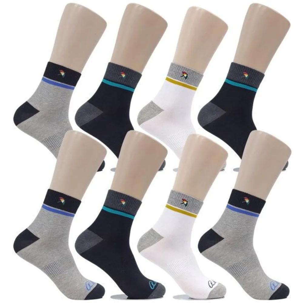 [Arnold Palmer] Anti-twist Men s Casual Socks Ankle-length 8 Pairs SM026 FREE