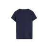 Adidas Neo Casual Breathable Raglan Sleeve T-Shirt Women Tops Blue DW8000