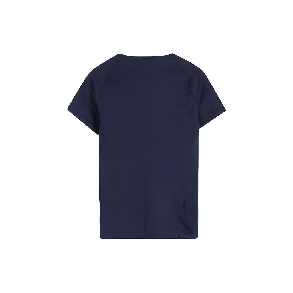Adidas Neo Casual Breathable Raglan Sleeve T-Shirt Women Tops Blue DW8000