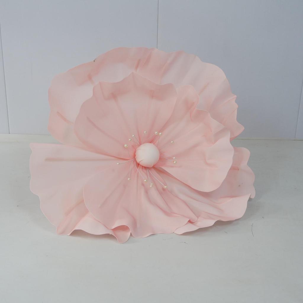 Large Poppy Paper Flower Art Stand for Weddings & Displays