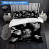 3PCS Damon Salvatore Romance Bedding Set,Including 1pc Duvet Cover And 2pcs Pillowcases Perfect for Bedroom, Dormitory, Fan Christmas Gift