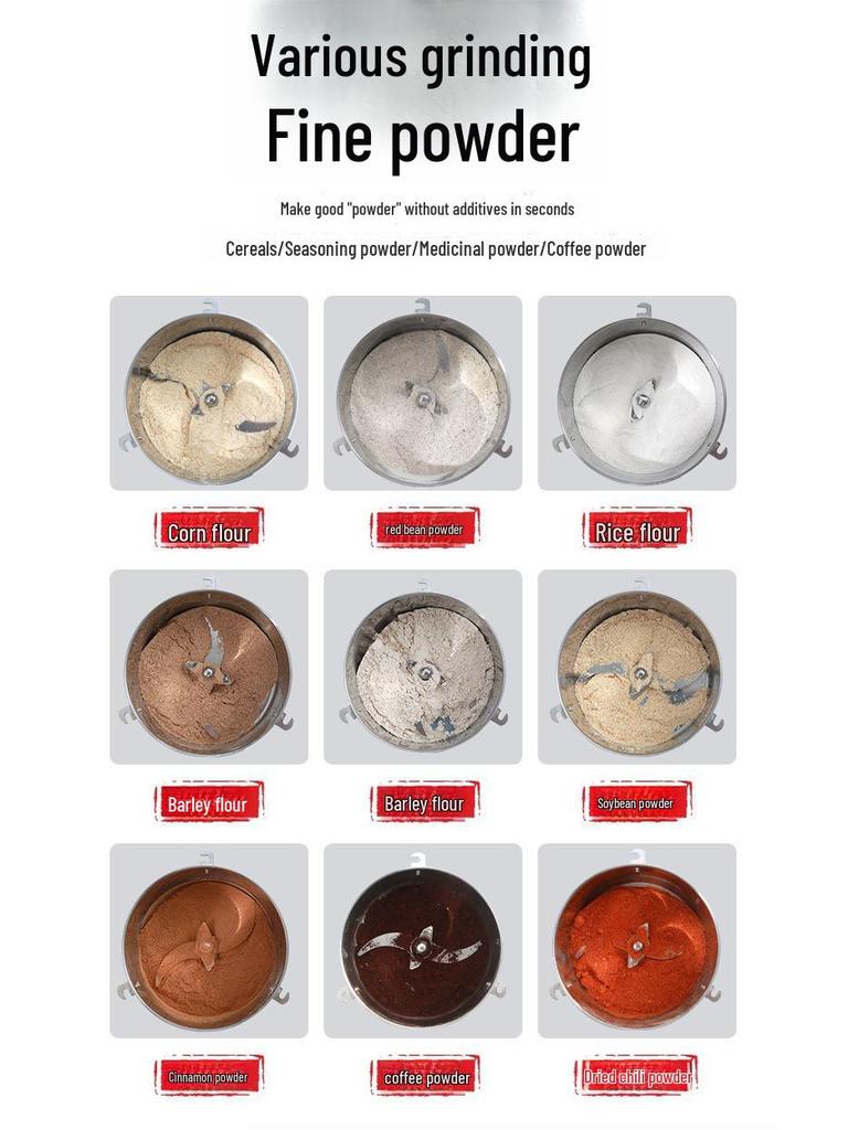 Huangcheng Household Grinder: Chinese Medicine & Grain Crusher