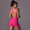 Solid Color One-piece Aerial Beauty Yoga Suit Seamless Breathable One-piece Yoga Suit