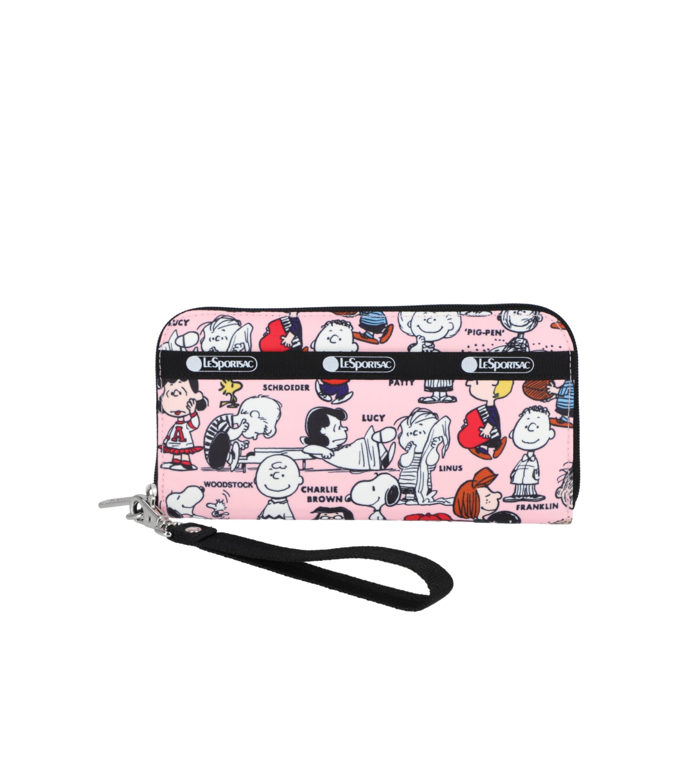

Официальный кошелек TECH WALLET Peanuts Gang Pink [LeSportsac] WRISTLET/3462