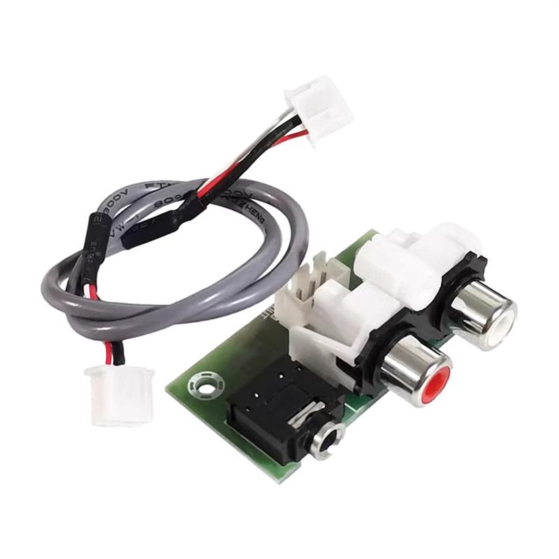 Hot Sale 3.5MM Audio Socket Dual AV Socket Input To XH2.54-3P Output Adapter Small Board For Audio Cable Socket