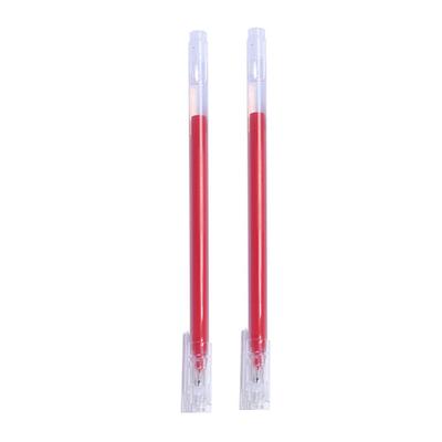 2Pcs Gel Ink Pen Comfort Grip Smoothly Write Large Capacity Ink Fine Point Signature Pen for
