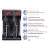 Smart Dual Slot USB Charger for Double 18650/21700 Lithium Batteries 3.7V/4.2V