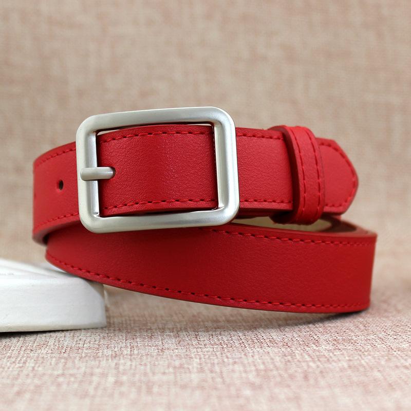 Women With Jeans Wide Belt Student College Style Fine Belt Tide Belt